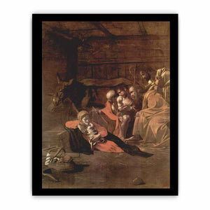 Anbetung der Hirten By Caravaggio