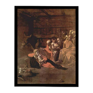 Anbetung der Hirten By Caravaggio
