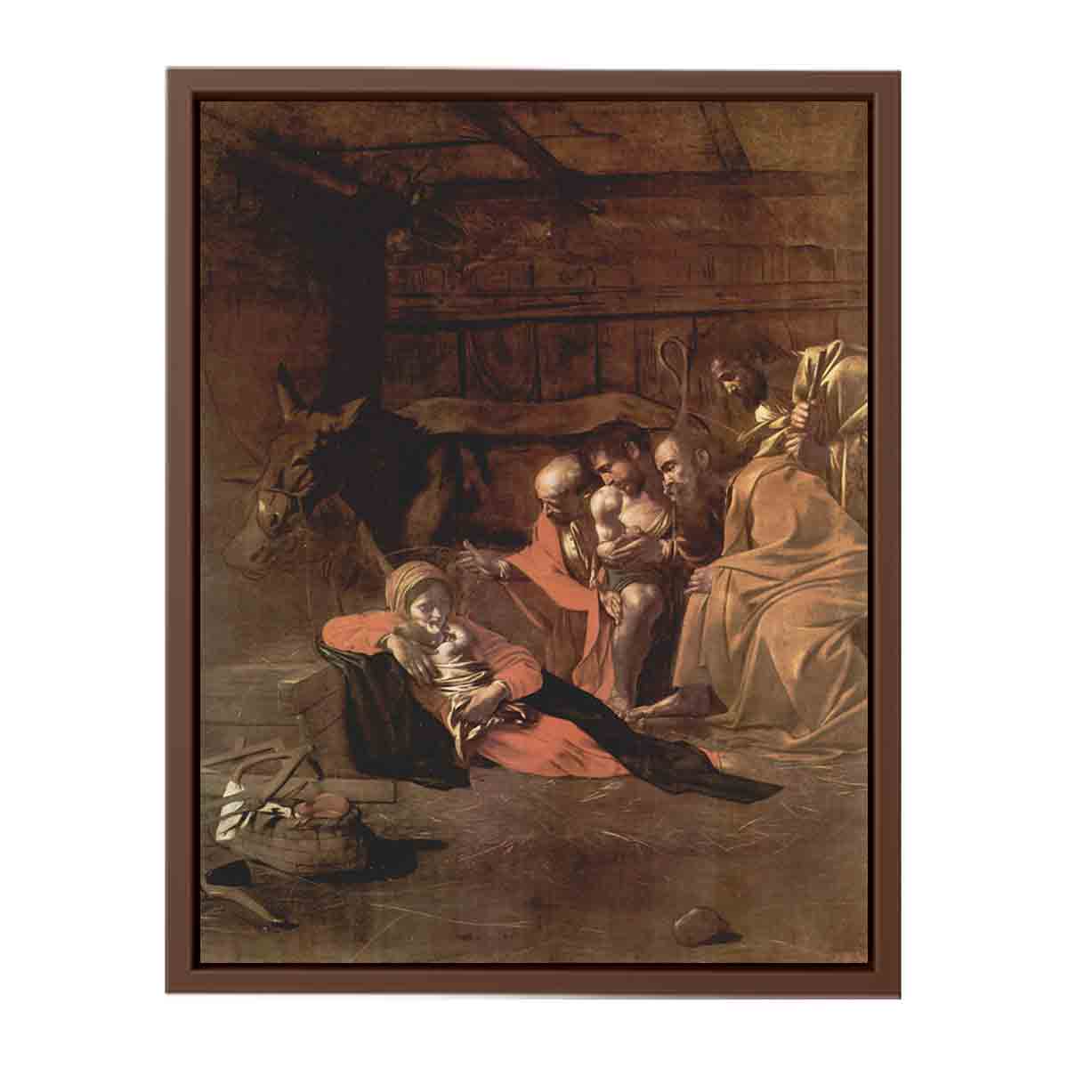 Anbetung der Hirten By Caravaggio