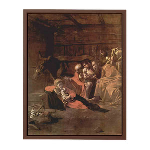 Anbetung der Hirten By Caravaggio