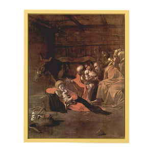 Anbetung der Hirten By Caravaggio