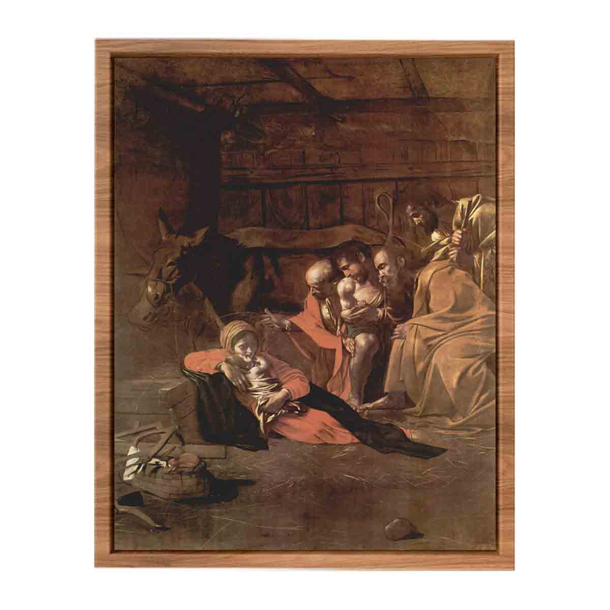Anbetung der Hirten By Caravaggio
