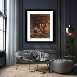 Anbetung der Hirten By Caravaggio