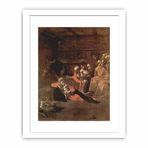Anbetung der Hirten By Caravaggio