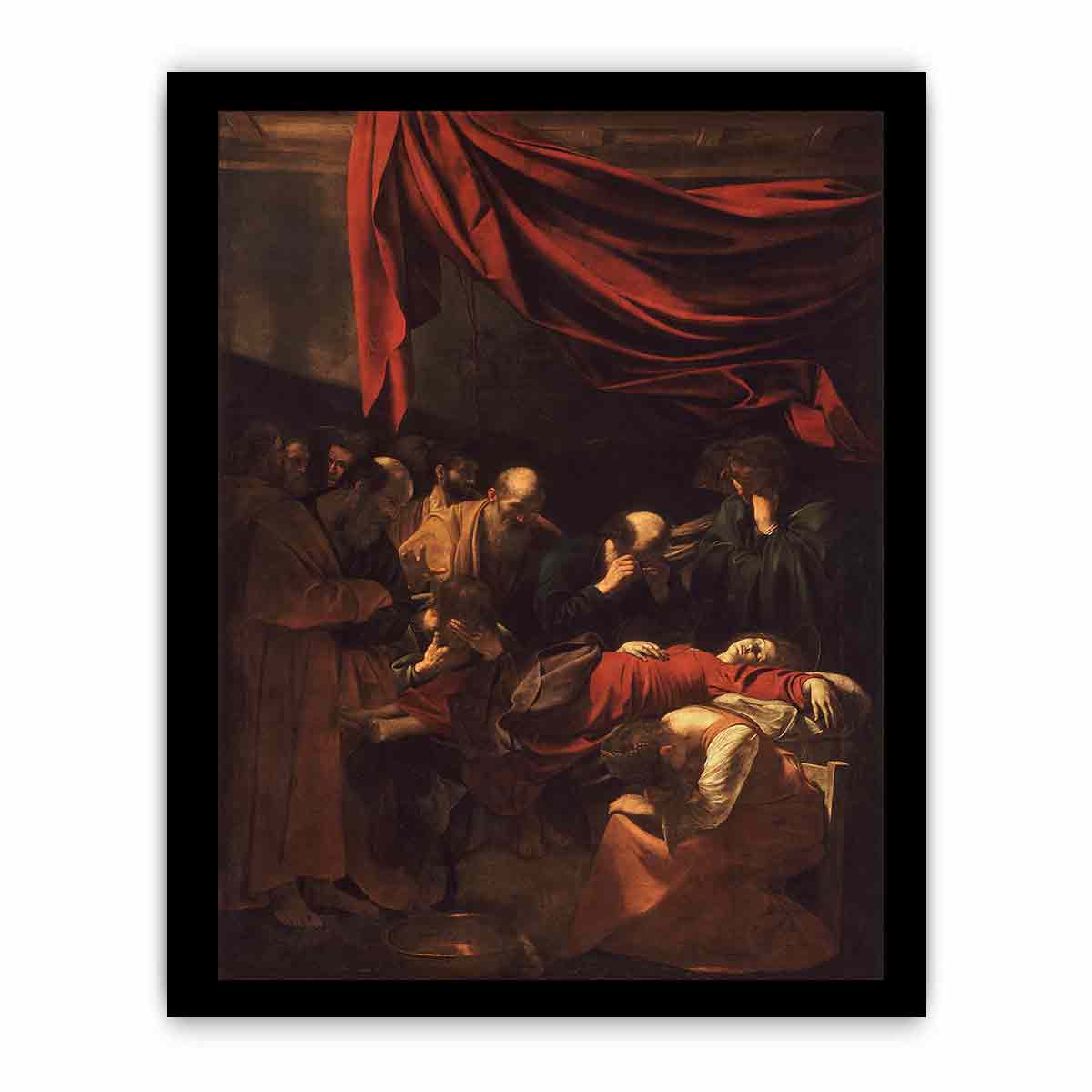 Death of the Virgin Edit this at Wikidata By Caravaggio