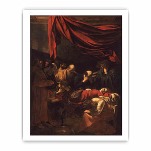 Death of the Virgin Edit this at Wikidata By Caravaggio