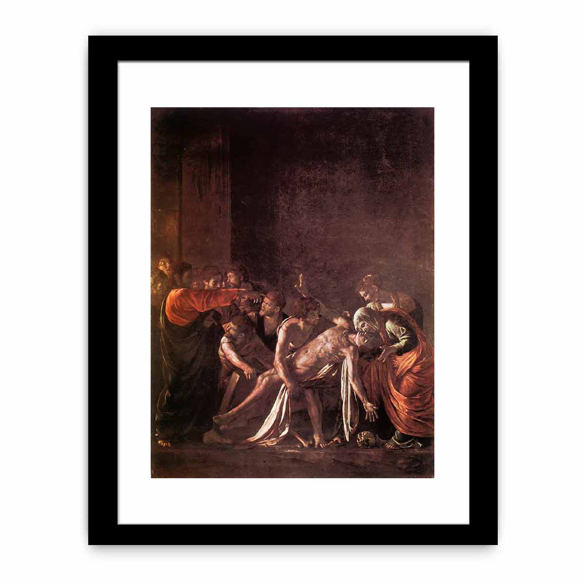 The Raising of Lazarus By Caravaggio