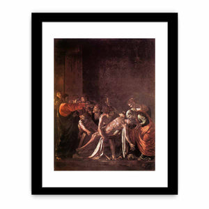 The Raising of Lazarus By Caravaggio