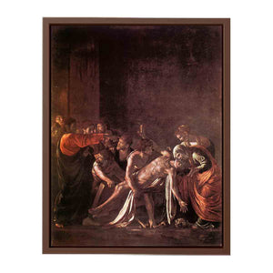 The Raising of Lazarus By Caravaggio