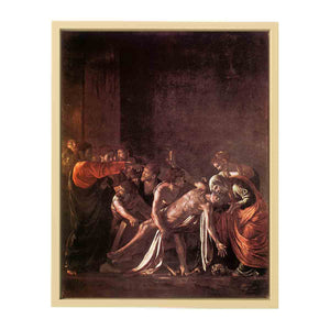 The Raising of Lazarus By Caravaggio