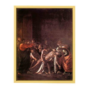 The Raising of Lazarus By Caravaggio