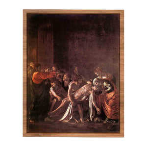 The Raising of Lazarus By Caravaggio