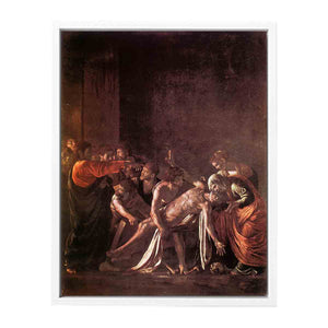 The Raising of Lazarus By Caravaggio