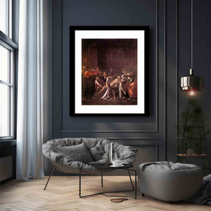 The Raising of Lazarus By Caravaggio