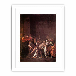 The Raising of Lazarus By Caravaggio