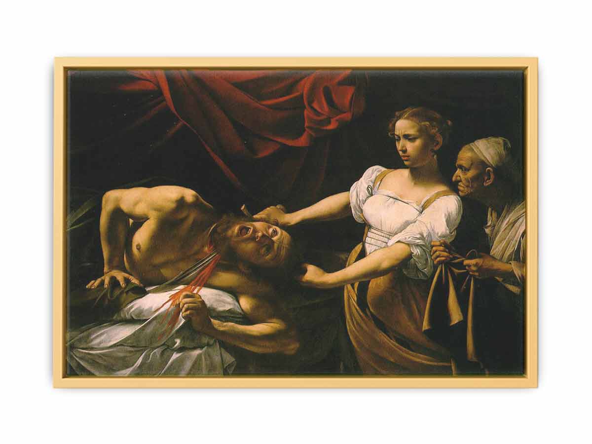 Judith Beheading Holofernes By Caravaggio