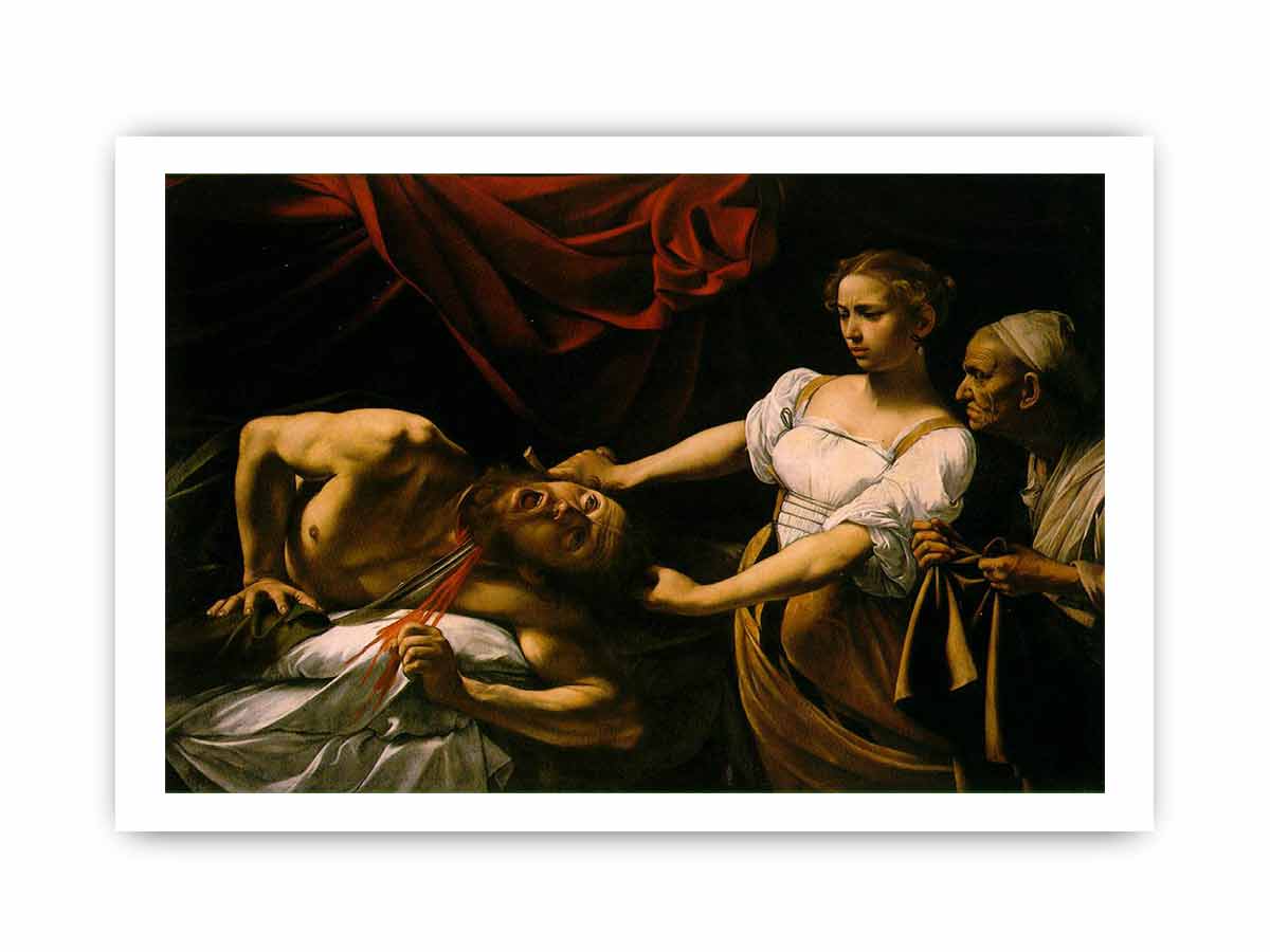 Judith Beheading Holofernes By Caravaggio