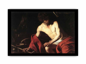 St John the Baptist By Caravaggio