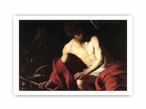 St John the Baptist By Caravaggio