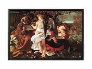The Rest on The Flight into Egypt By Caravaggio