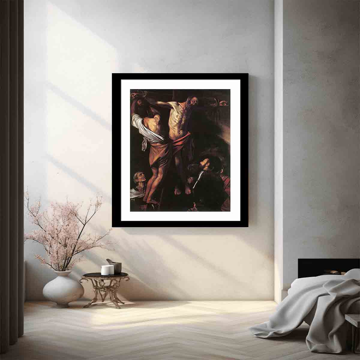 The Crucifixion of St Andrew By Caravaggio