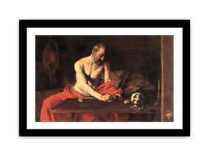 St Jerome, by Michelangelo Merisi da Caravaggio,