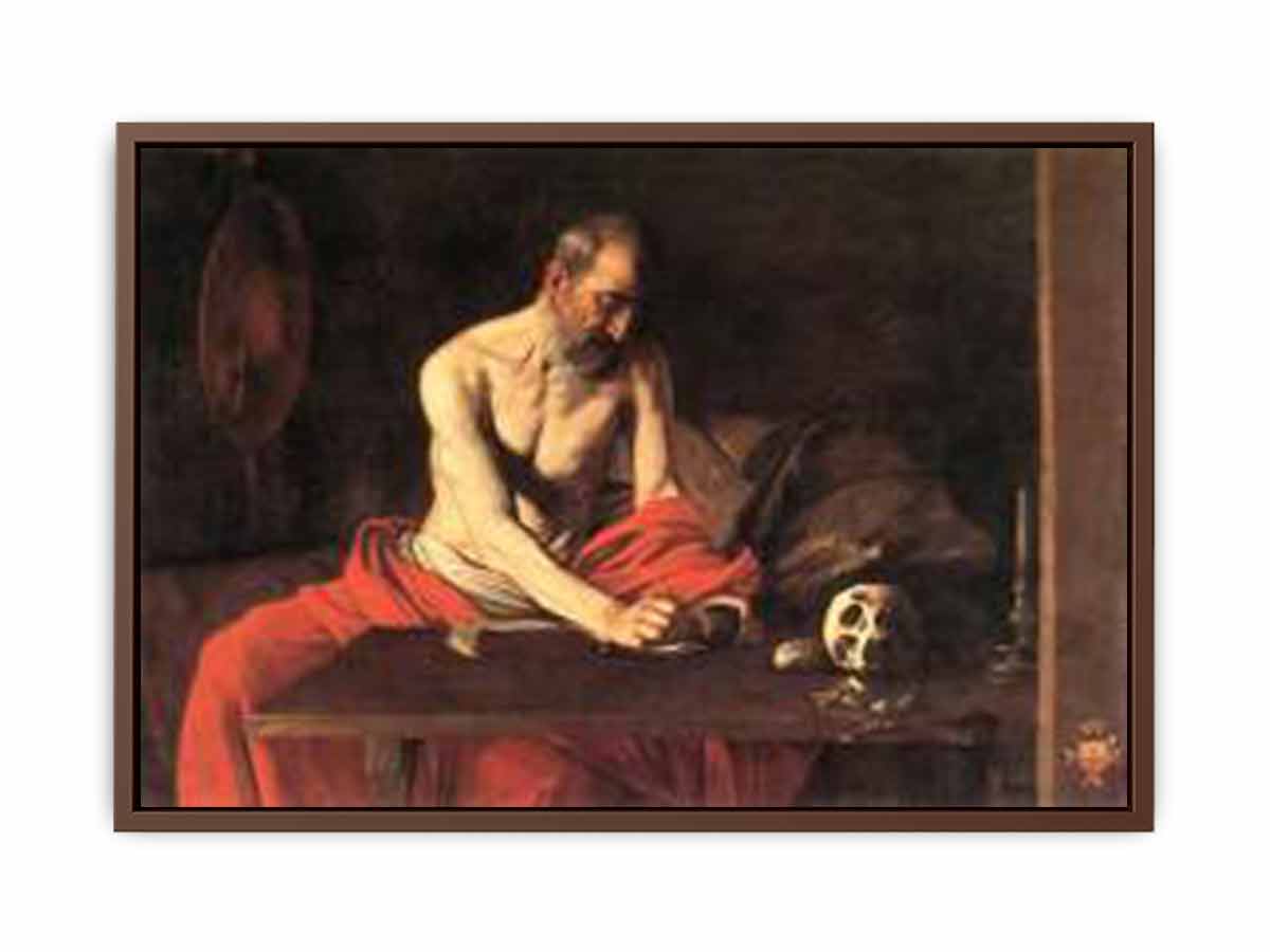 St Jerome, by Michelangelo Merisi da Caravaggio,