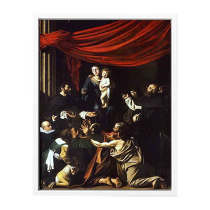 German: Rosenkranzmadonna By Caravaggio