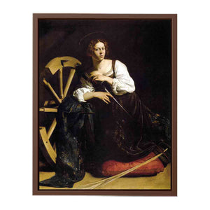 St Catherine of Alexandria By Caravaggio