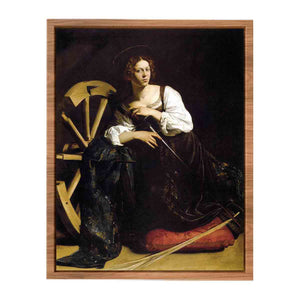 St Catherine of Alexandria By Caravaggio