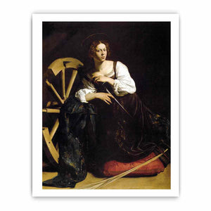 St Catherine of Alexandria By Caravaggio