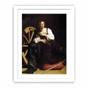 St Catherine of Alexandria By Caravaggio