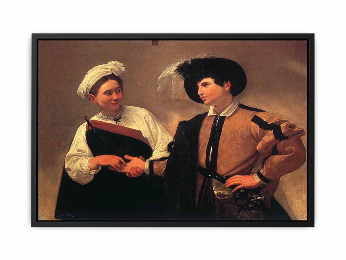 he Fortune Teller (1594) by Michelangelo Merisi da Caravaggio Oil on canvas