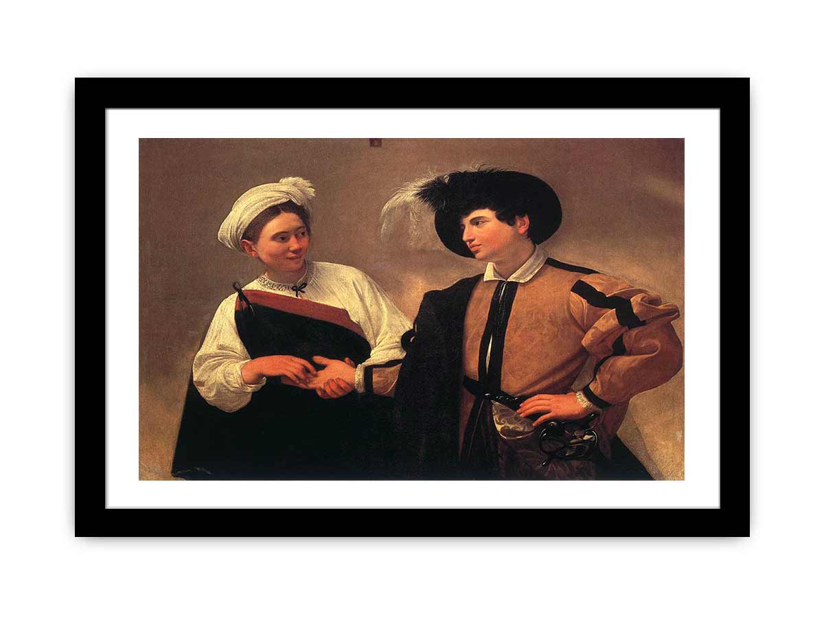 he Fortune Teller (1594) by Michelangelo Merisi da Caravaggio Oil on canvas