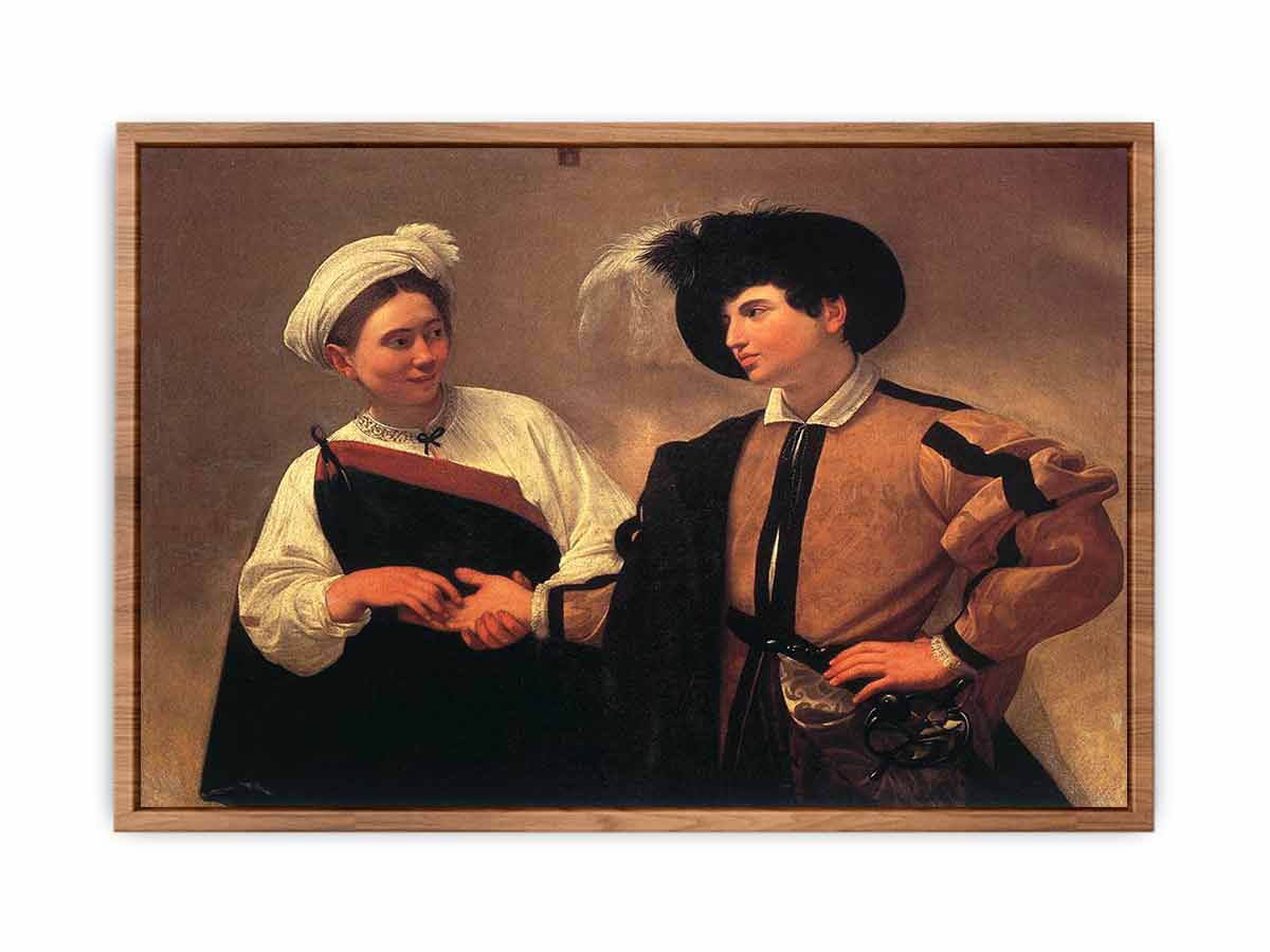 he Fortune Teller (1594) by Michelangelo Merisi da Caravaggio Oil on canvas