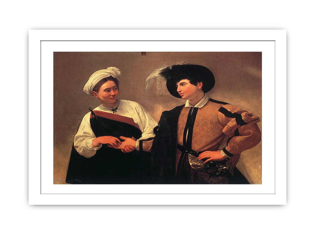 he Fortune Teller (1594) by Michelangelo Merisi da Caravaggio Oil on canvas