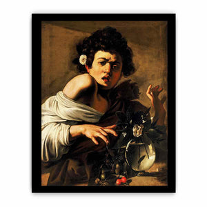 Boy Bitten by a Lizard By Caravaggio