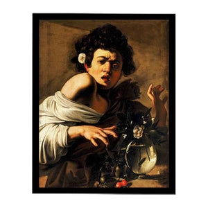 Boy Bitten by a Lizard By Caravaggio