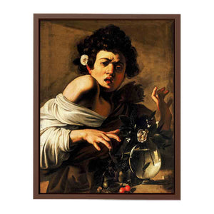 Boy Bitten by a Lizard By Caravaggio