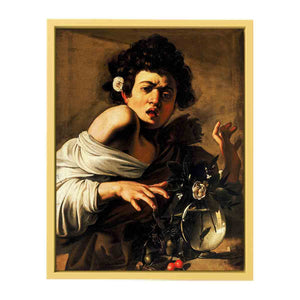 Boy Bitten by a Lizard By Caravaggio