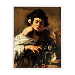 Boy Bitten by a Lizard By Caravaggio