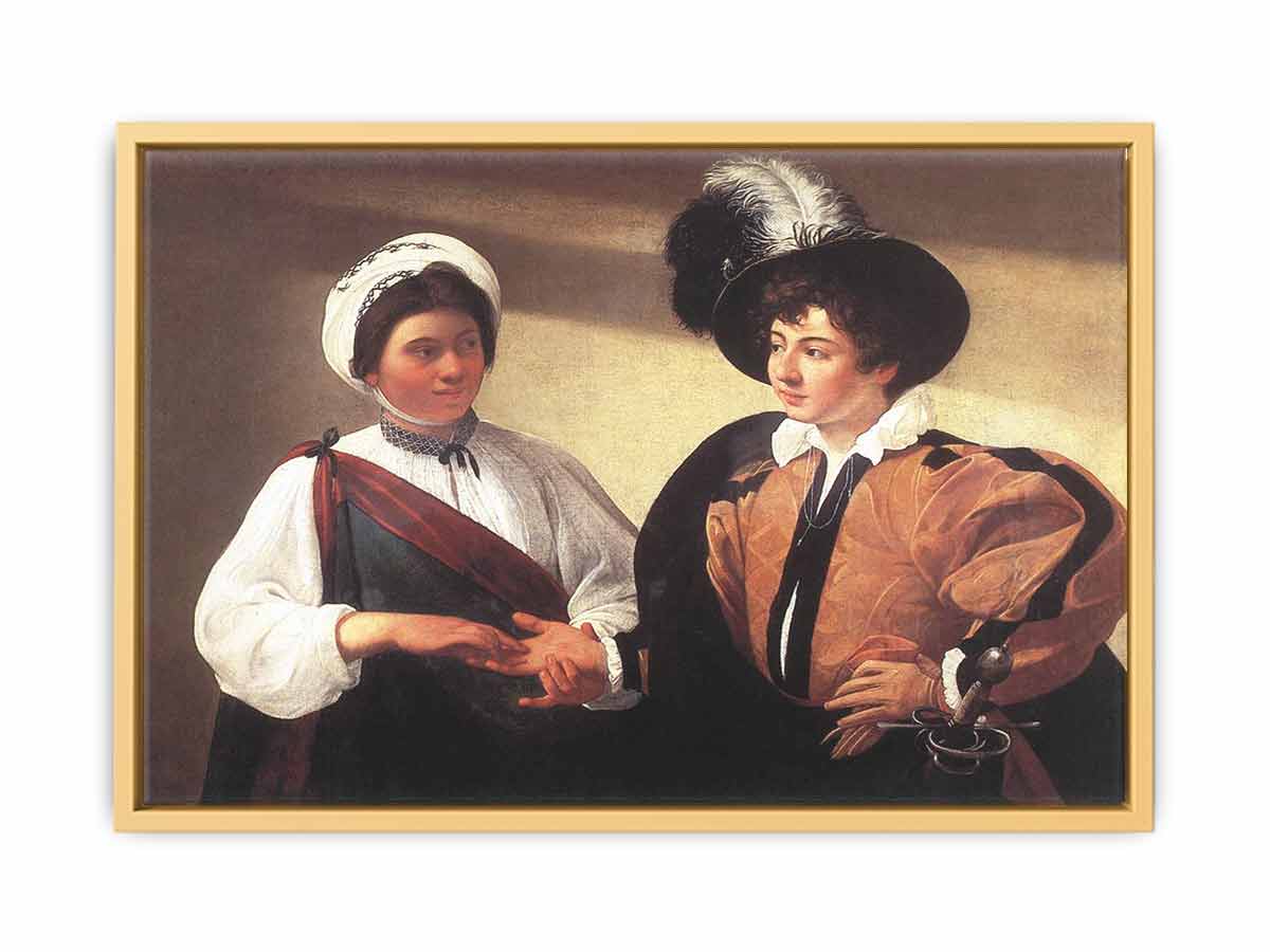 The Fortune Teller By Caravaggio