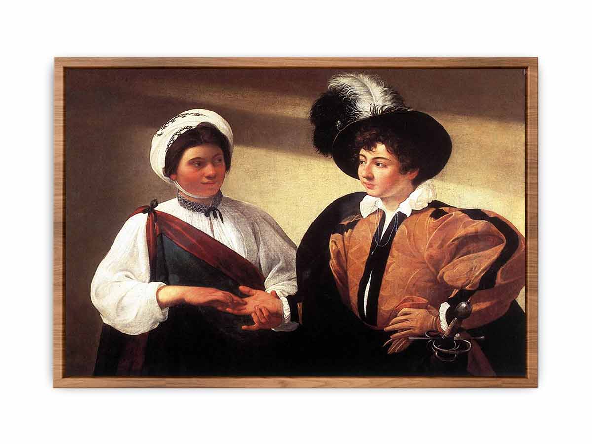 The Fortune Teller By Caravaggio