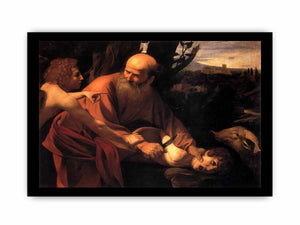 The Sarifice of Isaac By Caravaggio