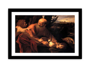 The Sarifice of Isaac By Caravaggio