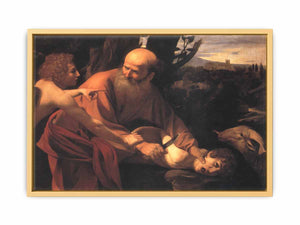 The Sarifice of Isaac By Caravaggio