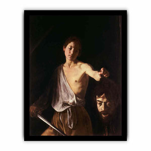 David with the Head of Goliath By Caravaggio