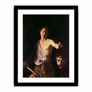 David with the Head of Goliath By Caravaggio