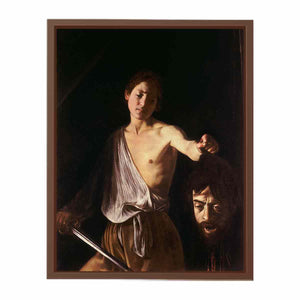 David with the Head of Goliath By Caravaggio