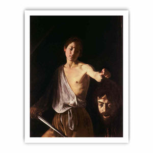 David with the Head of Goliath By Caravaggio